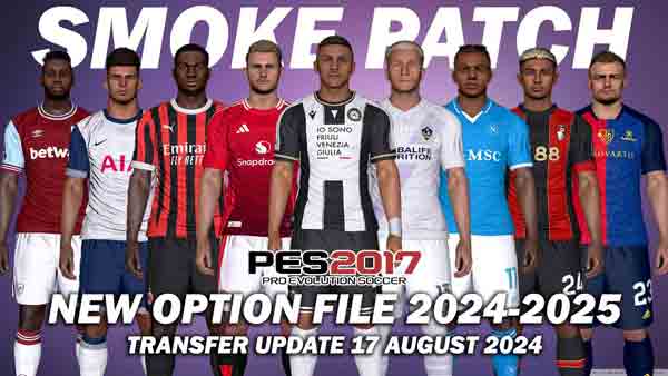 PES 2017 Smoke Patch v4 OF #18.08.24