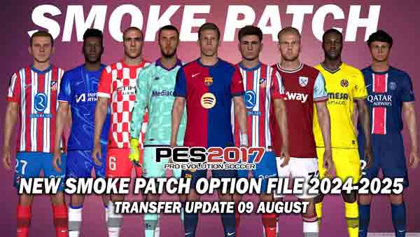 PES 2017 Smoke Patch v4 OF #10.08.24