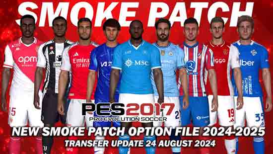 PES 2017 Smoke Patch v4 OF #25.08.24