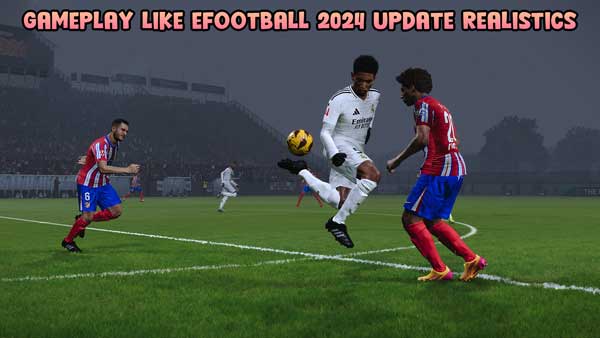 PES 2021 Realistics Gameplay Like eFootball 2024