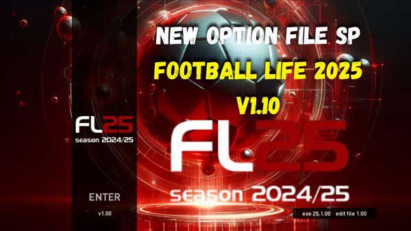 PES 2021 Option File for SP Football Life 2025 v1.10