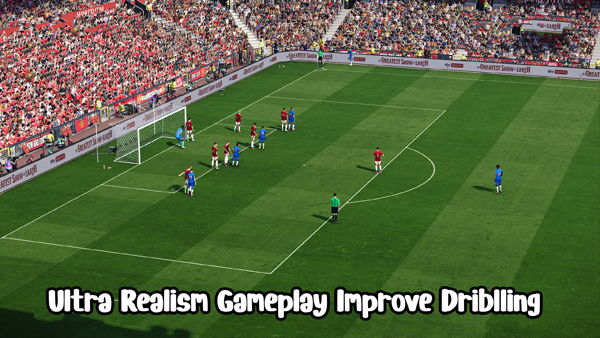 PES 2021 Ultra Realism Gameplay Improved Dribbling