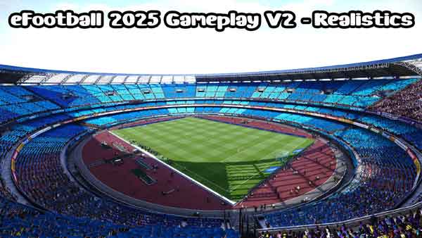 PES 2021 eFootball 2025 V2 Realistics Gameplay